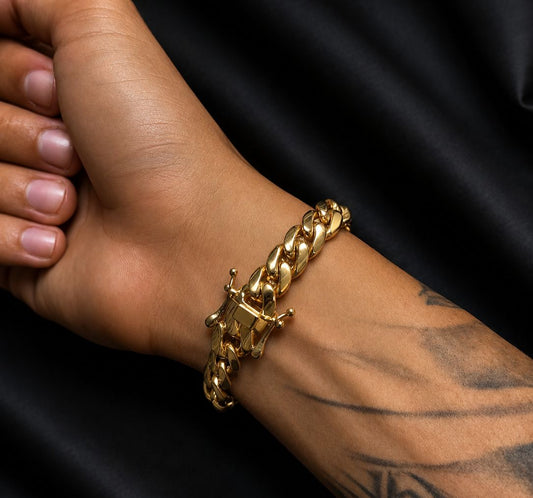 Pulsera cubana 8mm
